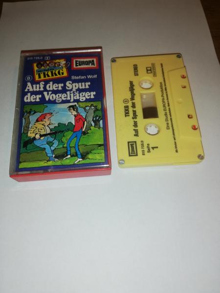 TKKG Folge 8 Auf der Spur der Vogeljäger 4-fach Silber geschraubt Gelb 515725.0 Europa(Großes Fenster)